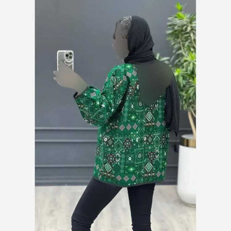 کت گلیمی زنانه تافته سوزن دوزی سنتی فری سایز 36 تا 46