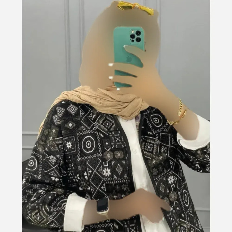 کت گلیمی زنانه تافته سوزن دوزی سنتی فری سایز 36 تا 46