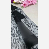 کت تک مریلا جنس ژاکارد مجلسی رنگ طلایی نقره ای خاکی فری سایز تا 46