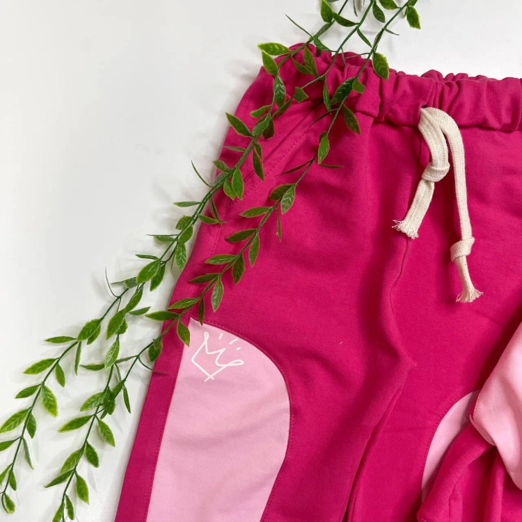 ست بلوز و شلوار دخترانه بهاره طرح گرل پاور
