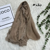 شال وارداتی حریر دانتل مجلسی و روزمره قواره 200 در 65