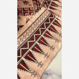 روسری نخ کاستوم طرح سما سایز 140