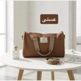 ساک دستی اسپرت و روزمره پارچه نانسی ابعاد 35 در 25 سانتیمتر