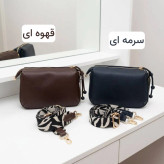 کیف پاسپورتی زنانه چرم مصنوعی روزمره و مجلسی بند بلند