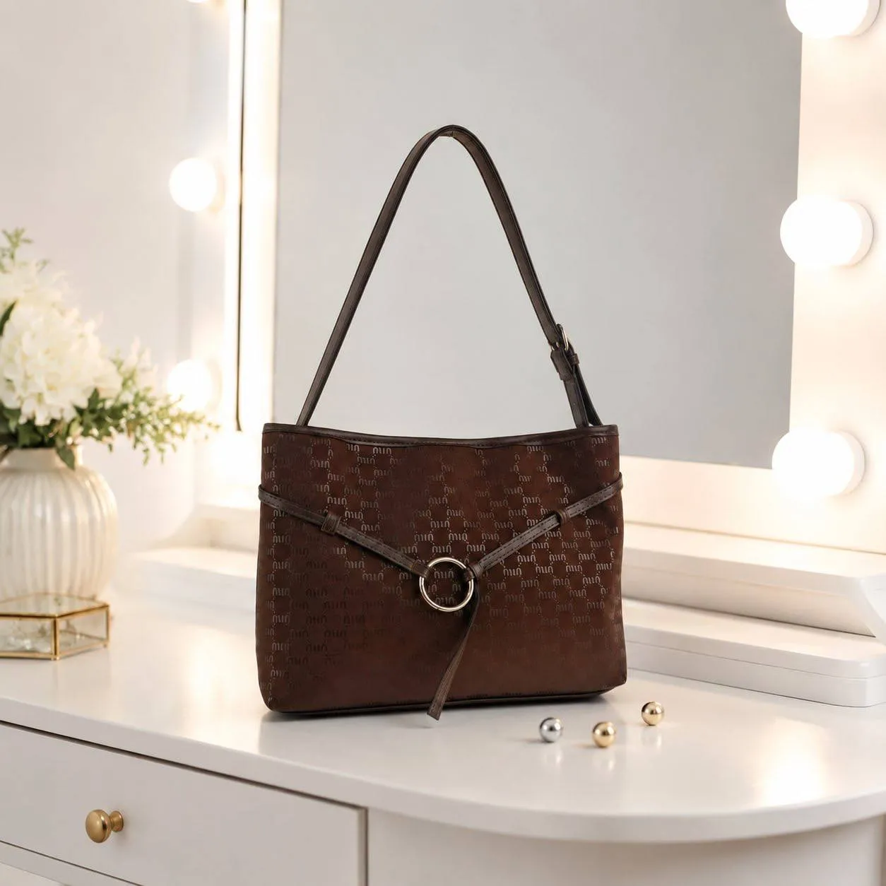کیف زنانه چرم مصنوعی روزمره و مهمانی جیبدار