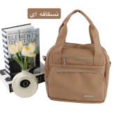 کیف زنانه چرم مصنوعی اسپرت و روزمره ابعاد 35 در 30 در 10 سانتی متر