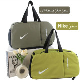 ساک ورزشی و اسپرت پارچهای با بند بلند و جیب بیرونی ابعاد 45x30x20 سانتیمتر