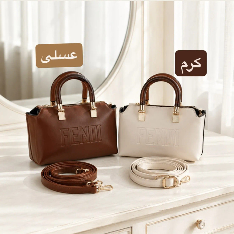 کیف پاسپورتی چرم مصنوعی زنانه ابعاد 19 در 12 در 8 سانتیمتر رنگ مشکی رسمی و مجلسی