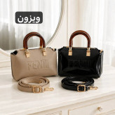 کیف پاسپورتی چرم مصنوعی زنانه ابعاد 19 در 12 در 8 سانتیمتر رنگ مشکی رسمی و مجلسی