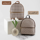 کوله پشتی چرم مصنوعی اسپرت و روزمره ابعاد 30 در 25 سانتیمتر