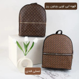 کوله پشتی چرم مصنوعی اسپرت و روزمره ابعاد 30 در 25 سانتیمتر