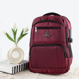 کوله پشتی پارچه ای روزمره و مدرسه دانشگاهی با 7 جیب بیرونی