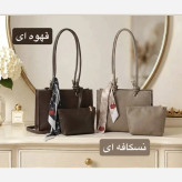 کیف زنانه چرم مصنوعی اسپرت و روزمره با بند بلند