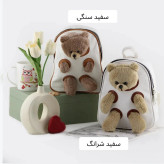کوله پشتی چرم مصنوعی روزمره زنانه ابعاد 22 در 17 سانتیمتر