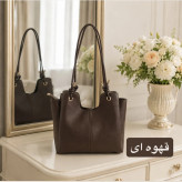 کیف زنانه چرم مصنوعی و کنفی اسپرت روزمره