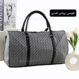 ساک ورزشی اسپرت چرم مصنوعی بند بلند ابعاد 50 در 18 در 30 سانتیمتر