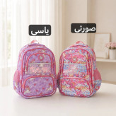 کوله پشتی مدرسه ای پارچه ای با ابعاد 43 در 31 سانتیمتر