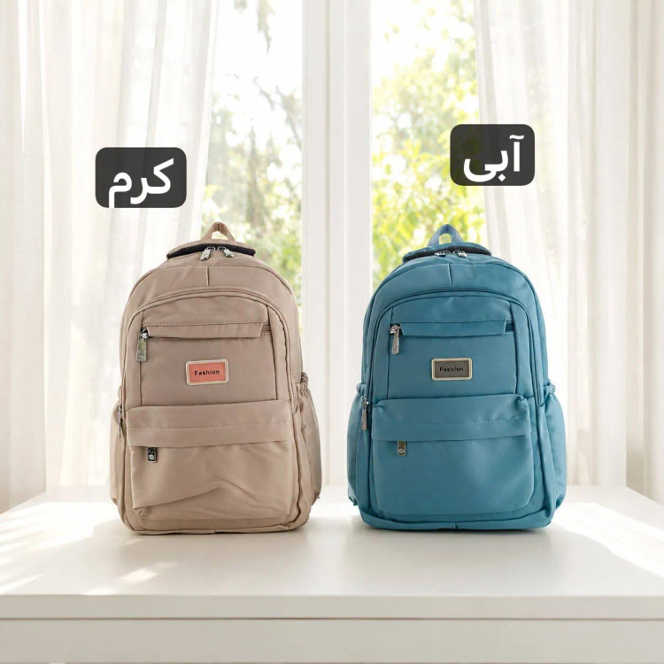 کوله پشتی مدرسه و دانشگاه جنس کجراه خارجی ابعاد 45x30x10 سانتیمتر