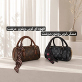 کیف پاسپورتی چرم مصنوعی روزمره زنانه با بند بلند