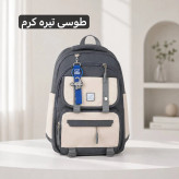 کوله پشتی برزنتی مدرسه و دانشگاه مناسب ابعاد 43 در 36 سانتیمتر