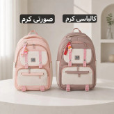 کوله پشتی برزنتی مدرسه و دانشگاه مناسب ابعاد 43 در 36 سانتیمتر