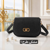کیف پاسپورتی چرم مصنوعی روزمره با بند بلند و سه جیب داخلی