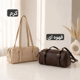 کیف زنانه چرم مصنوعی روزمره ابعاد 28 در 12 سانتیمتر