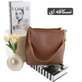 کیف زنانه روزمره و مهمانی چرم مصنوعی زیپدار