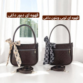 کیف پاسپورتی چرم مصنوعی زنانه مشکی کاربرد رسمی روزمره مهمانی