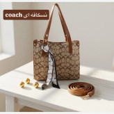 کیف زنانه چرم مصنوعی رسمی و روزمره با بند بلند