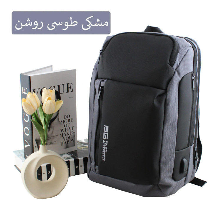 کوله پشتی روزمره و مدرسه دانشگاه پارچه ای با ابعاد 47 در 29 سانتیمتر