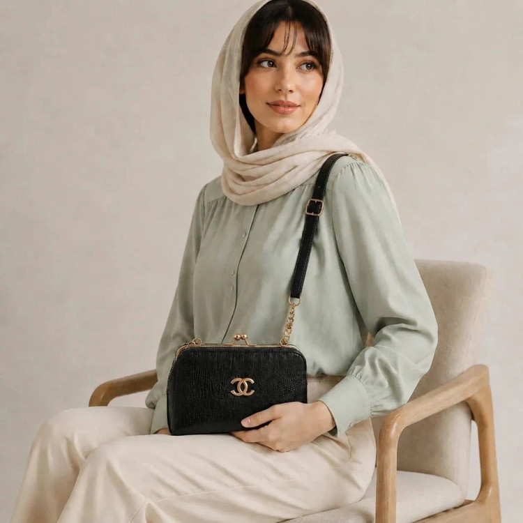 کیف پاسپورتی چرم مصنوعی زنانه رسمی و مجلسی