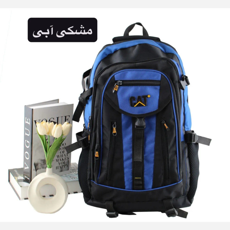 کوله پشتی روزمره و مدرسه پارچه ای دارای بند بلند و جیب دار