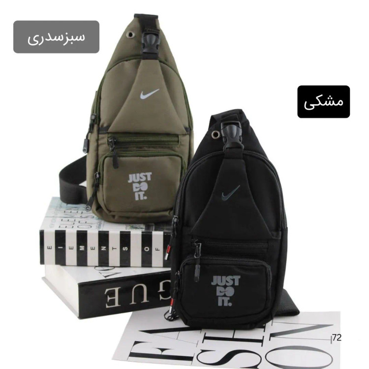 کیف مردانه پارچه ای اسپرت و روزمره بند بلند ابعاد 30 در 15 سانتیمتر