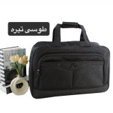 ساک ورزشی و اسپرت پارچه ای سه بند با ابعاد 53 در 34 سانتیمتر