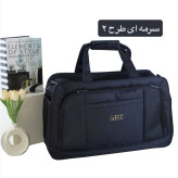 ساک ورزشی و اسپرت پارچهای با بند بلند و آستر ساتن ابعاد 20x40x58 سانتیمتر