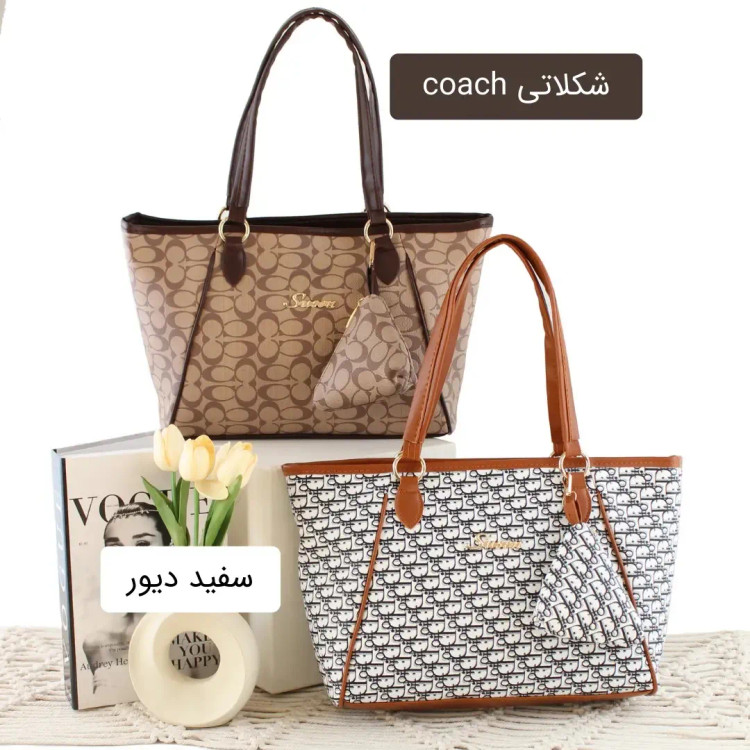 کیف زنانه چرم مصنوعی روزمره و مهمانی